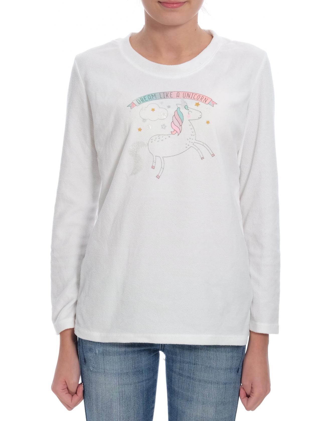 Поларена блуза Love To Lounge