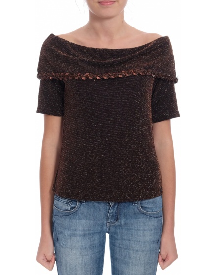 Дамска блуза с къс ръкав Vera Mont