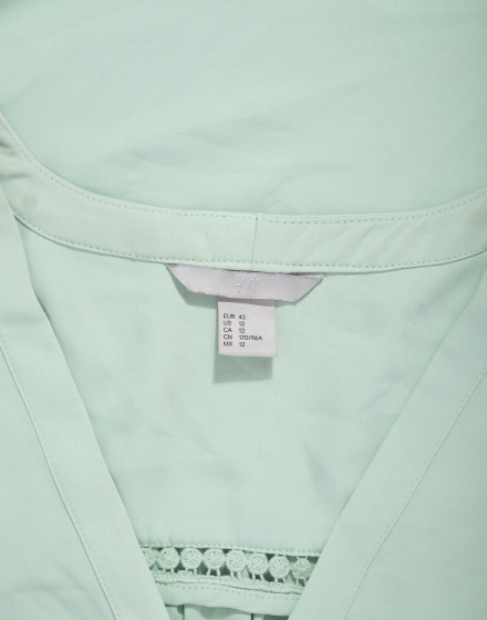 Дамска блуза с къс ръкав H&M