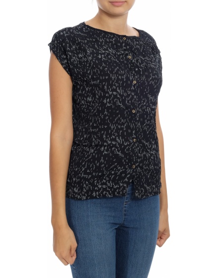 Дамска блуза с къс ръкав