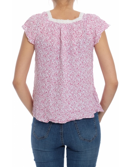 Дамска блуза с къс ръкав H&M