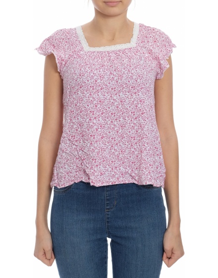 Дамска блуза с къс ръкав H&M