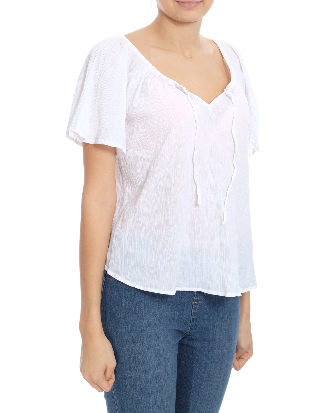 Дамска блуза с къс ръкав Sheego