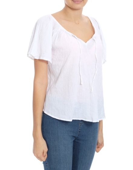 Дамска блуза с къс ръкав Sheego