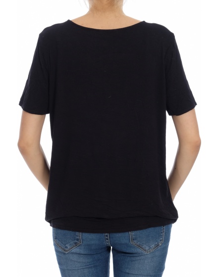 Дамска блуза с къс ръкав TU