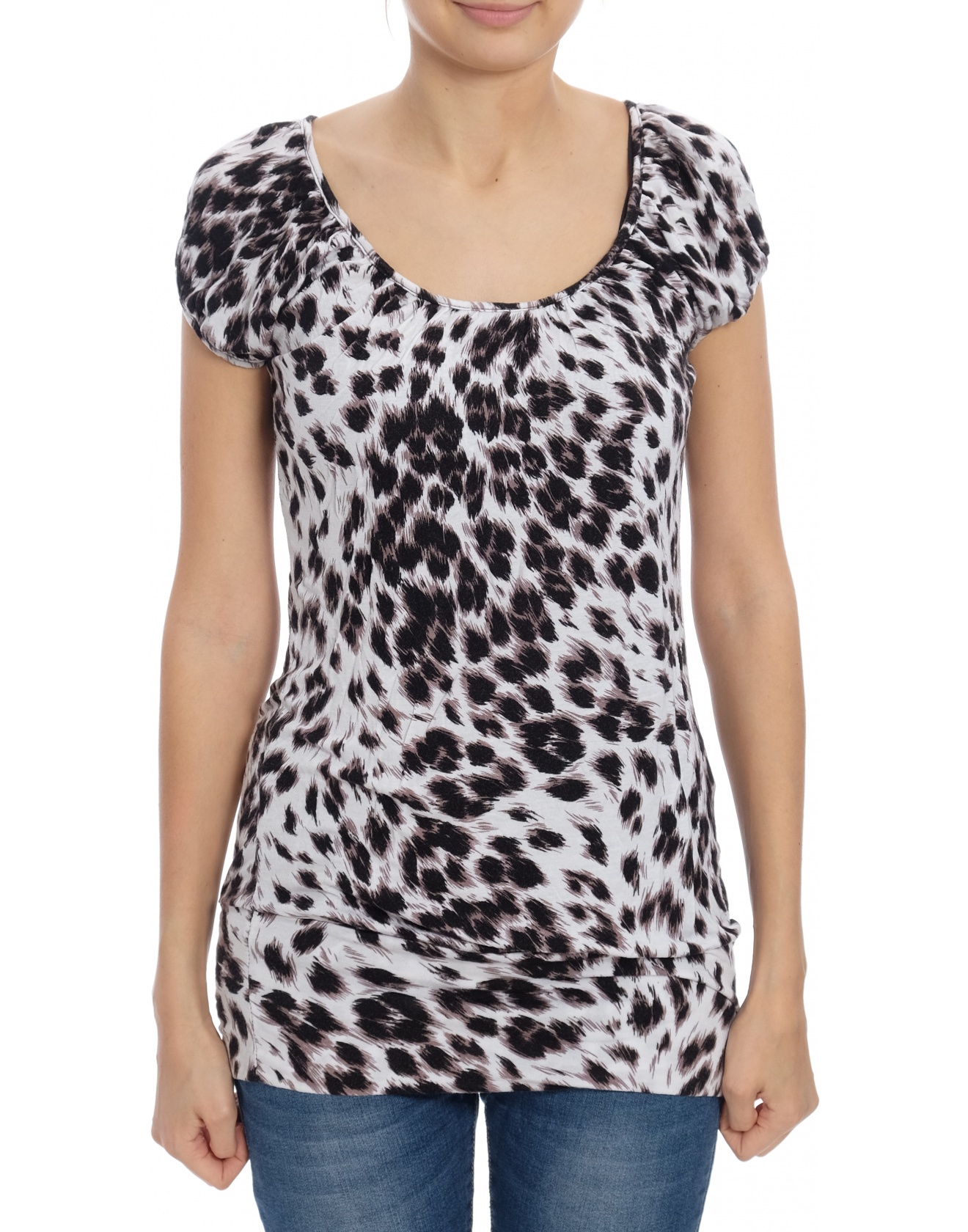 Дамска блуза с къс ръкав New Look