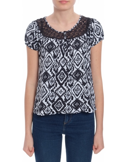 Дамска блуза с къс ръкав TU