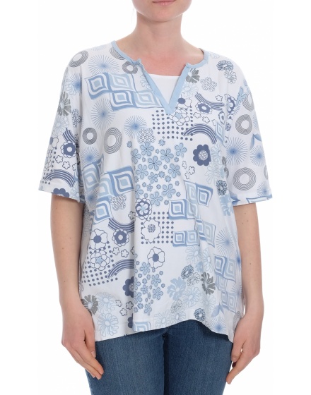 Дамска блуза с къс ръкав CH!CC