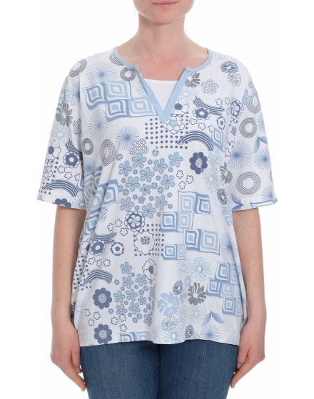 Дамска блуза с къс ръкав CH!CC