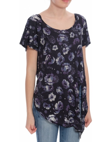 Дамска блуза с къс ръкав H&M