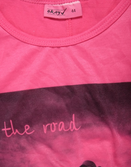 Дамска блуза с къс ръкав Okay