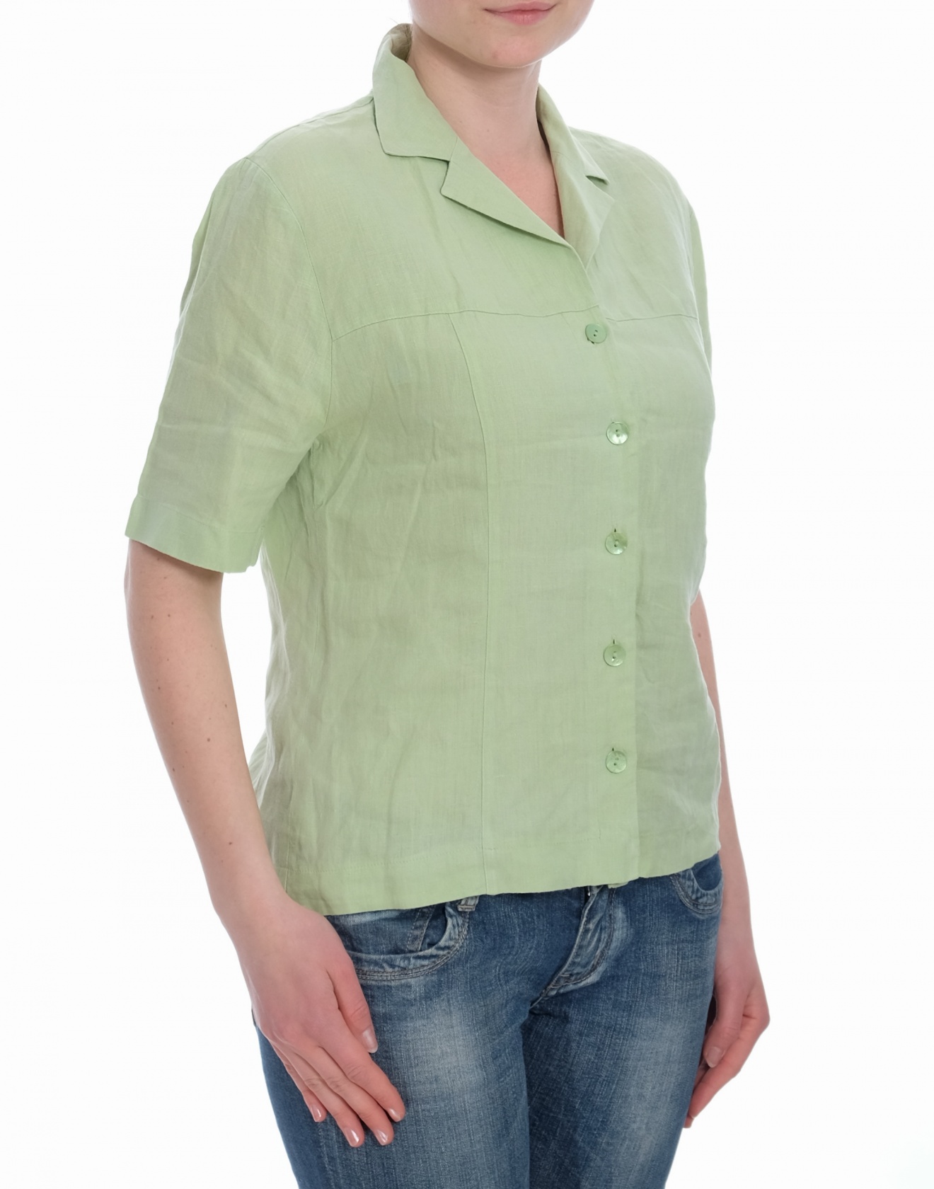 Дамска риза с къс ръкав Tendenzia