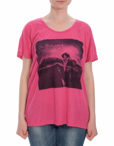 Дамска блуза с къс ръкав Okay