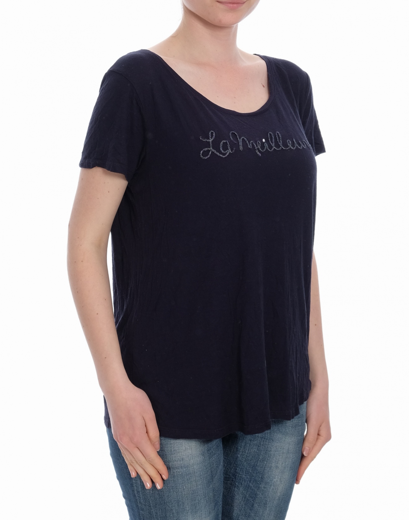 Дамска блуза с къс ръкав Yessica