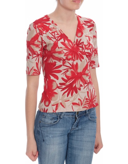 Дамска блуза с къс ръкав Suzanne Grae