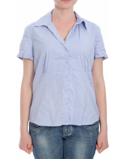 Дамска риза с къс ръкав Comma,