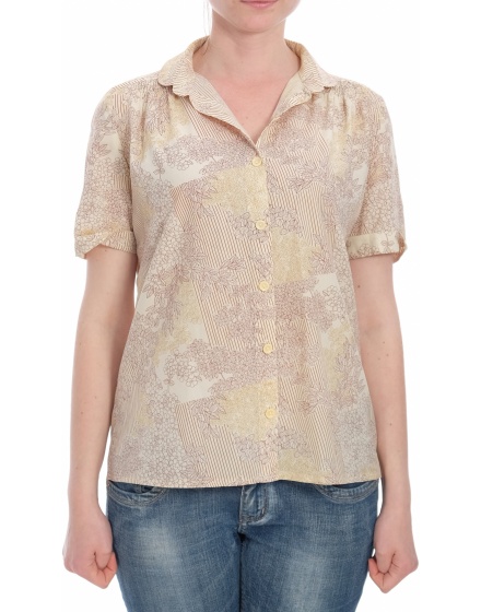 Дамска риза с къс ръкав Flair Fashion