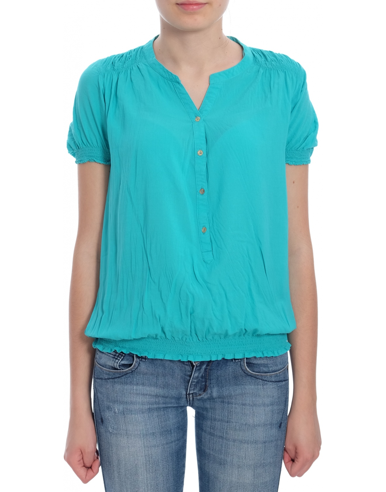 Дамска блуза с къс ръкав Coline