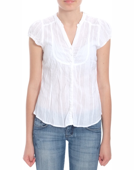 Дамска риза с къс ръкав H&M