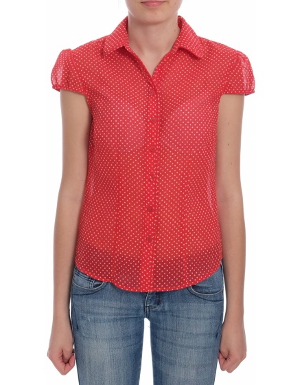 Дамска риза с къс ръкав Amaranto