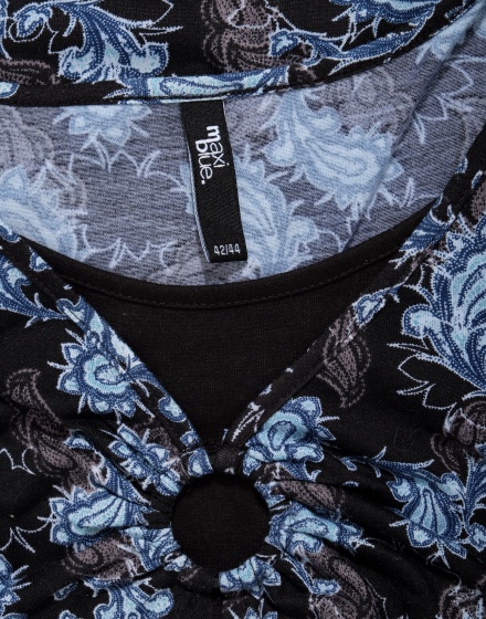 Дамска блуза с къс ръкав Maxi Blue