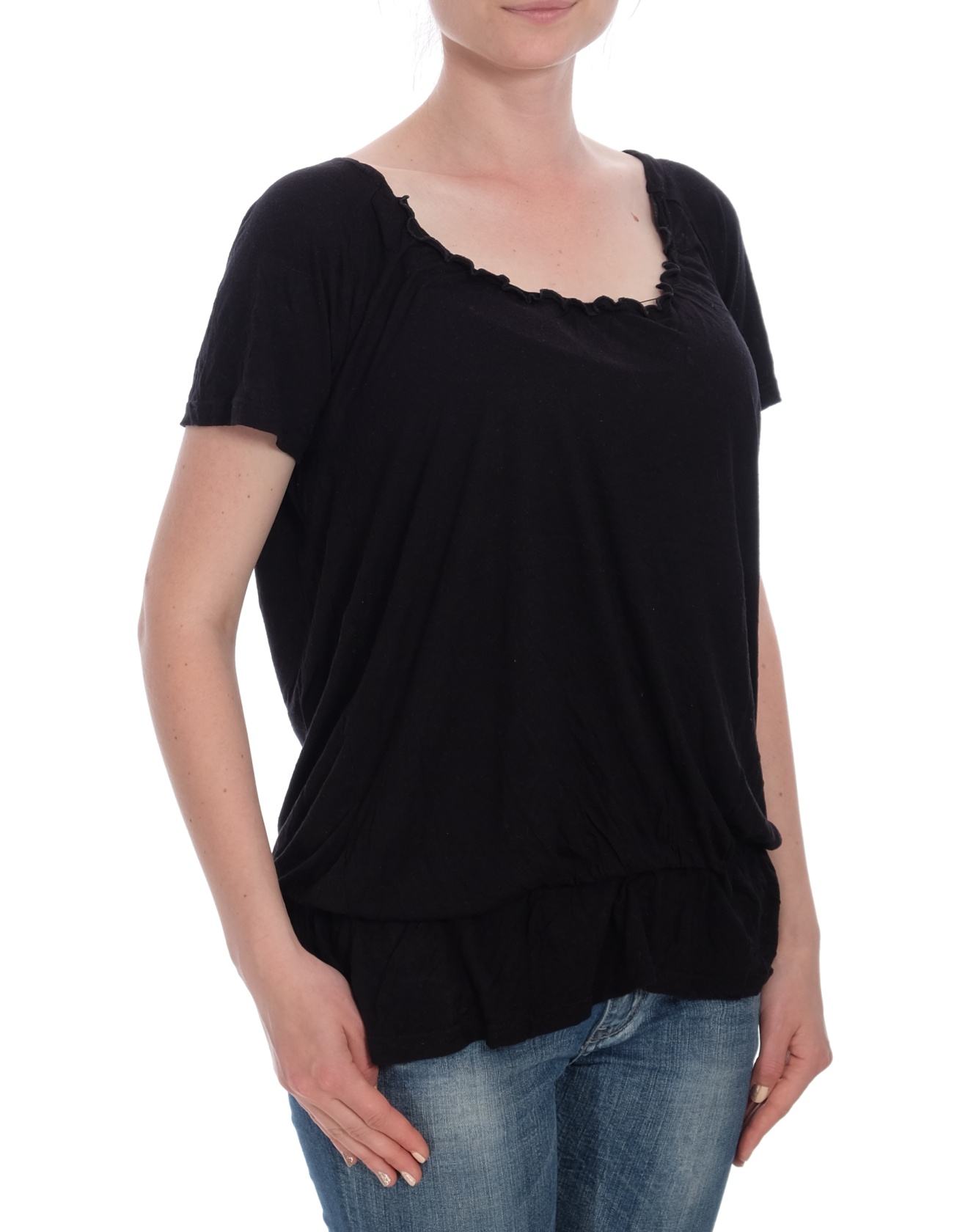 Дамска блуза с къс ръкав Blue Seven