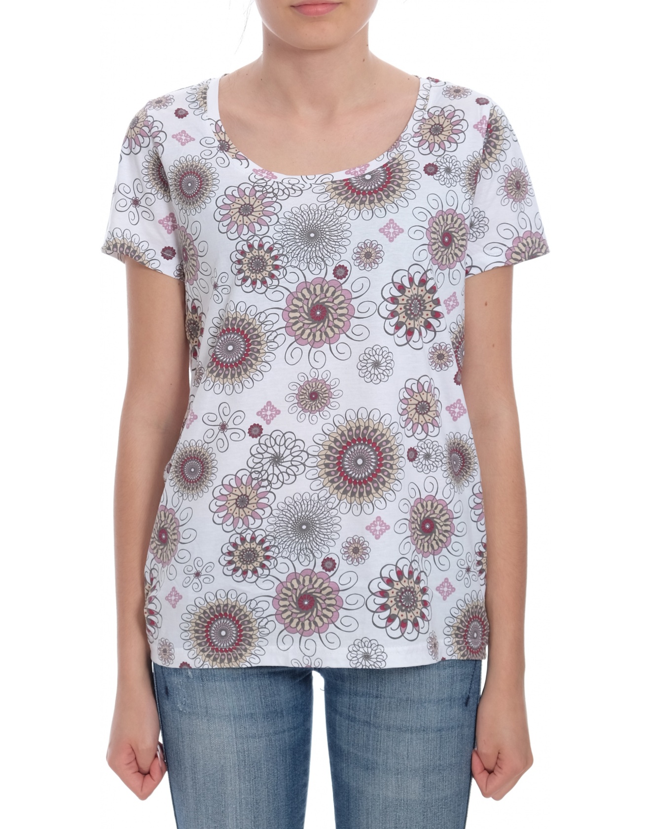 Дамска блуза с къс ръкав Boysen's