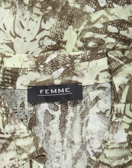 Дамска риза с къс ръкав Femme