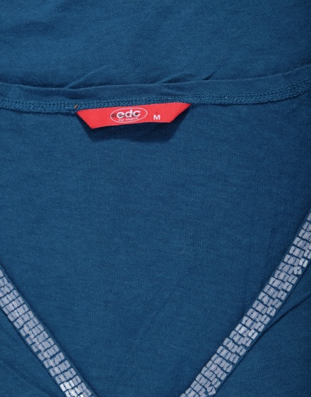 Дамска блуза с къс ръкав EDC by ESPRIT