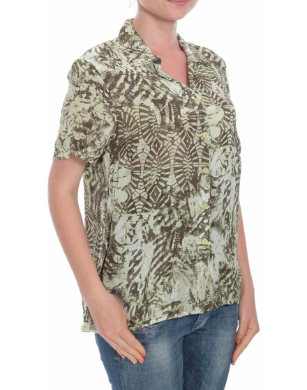 Дамска риза с къс ръкав Femme