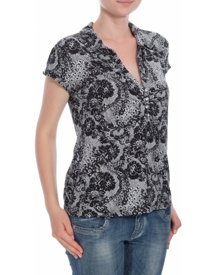 Дамска блуза с къс ръкав Melrose