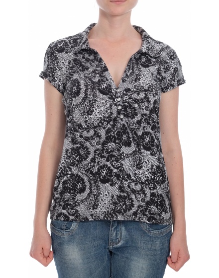 Дамска блуза с къс ръкав Melrose