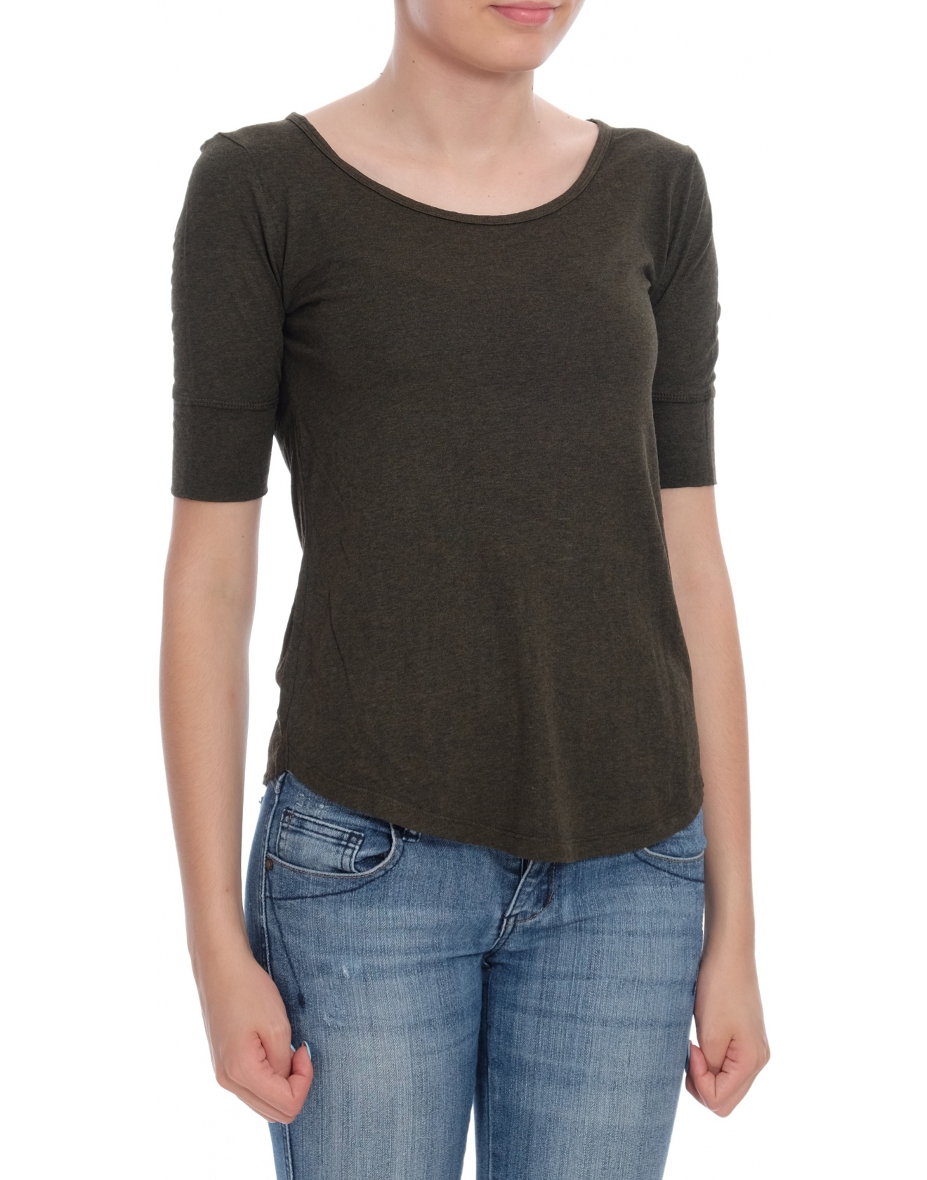 Дамска блуза с къс ръкав H&M