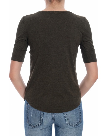 Дамска блуза с къс ръкав H&M