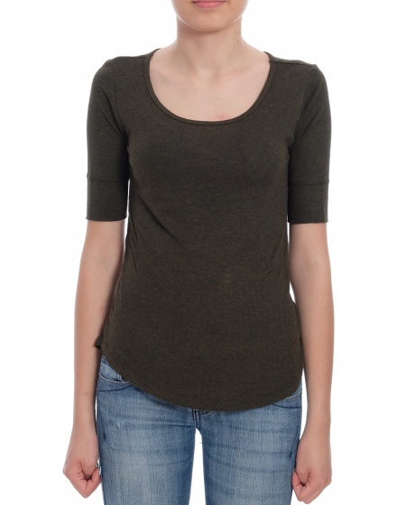 Дамска блуза с къс ръкав H&M