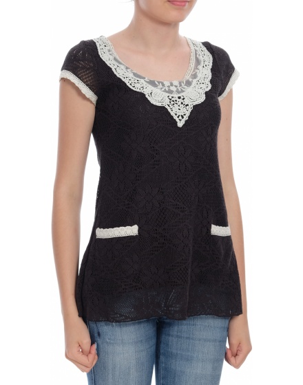 Дамска блуза с къс ръкав M.Butterfly