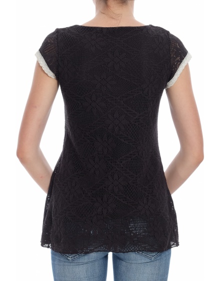 Дамска блуза с къс ръкав M.Butterfly