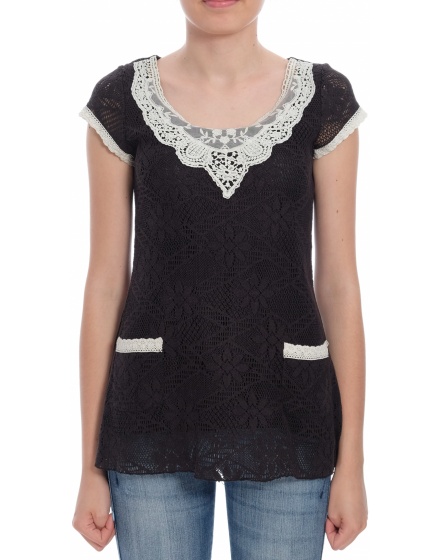 Дамска блуза с къс ръкав M.Butterfly