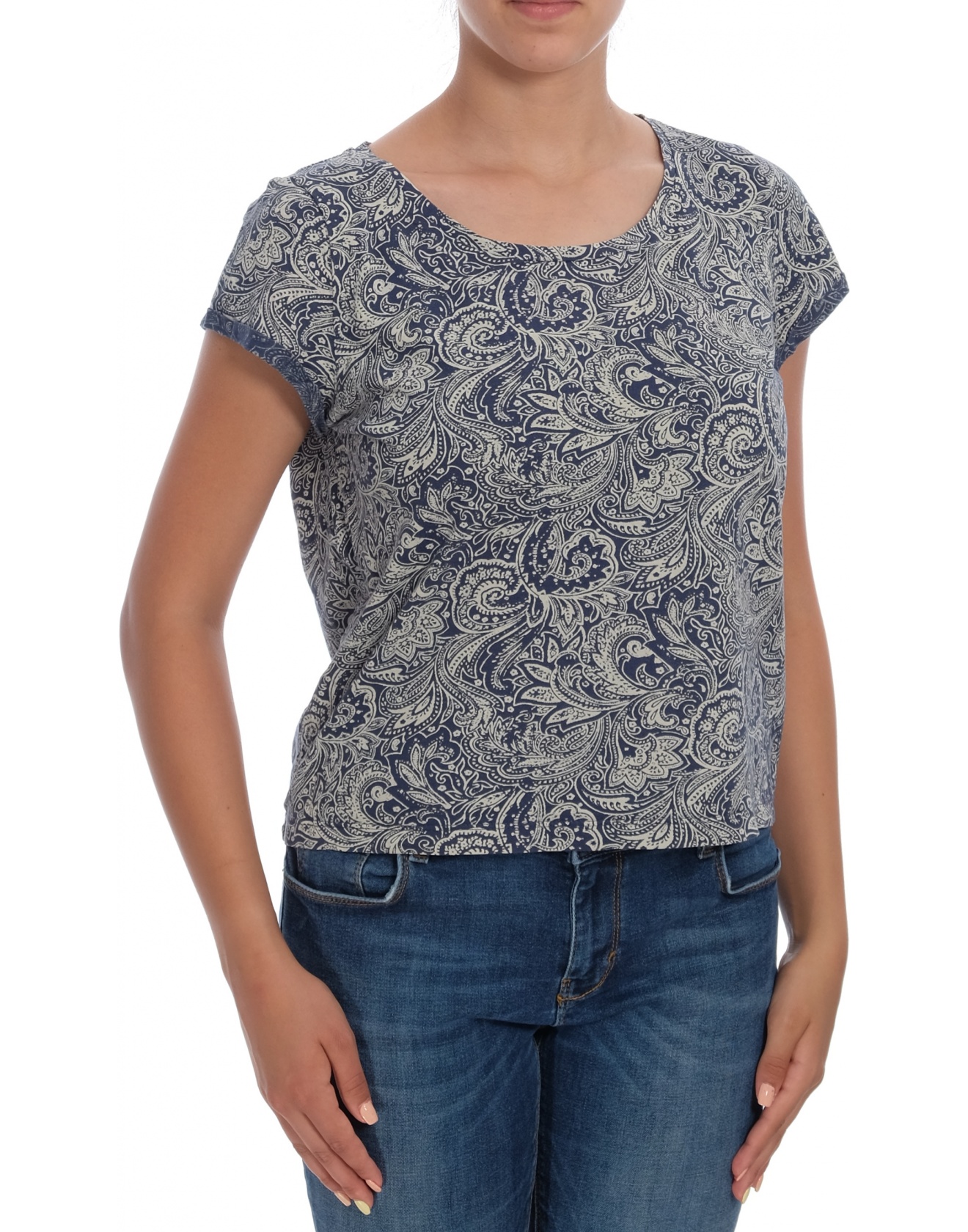 Дамска блуза с къс ръкав Knockout