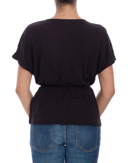 Дамска блуза с къс ръкав H&M