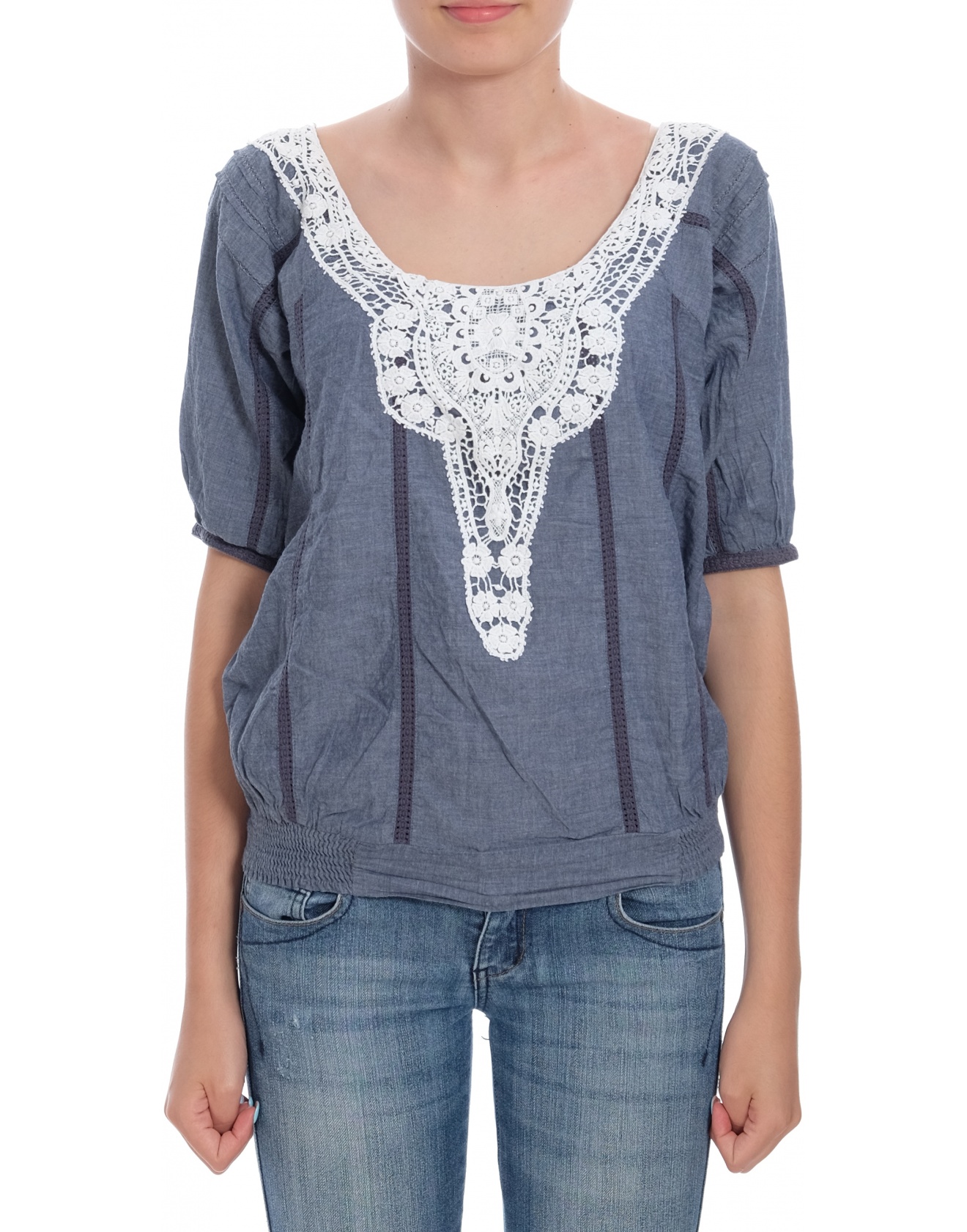 Дамска блуза с къс ръкав YAYA