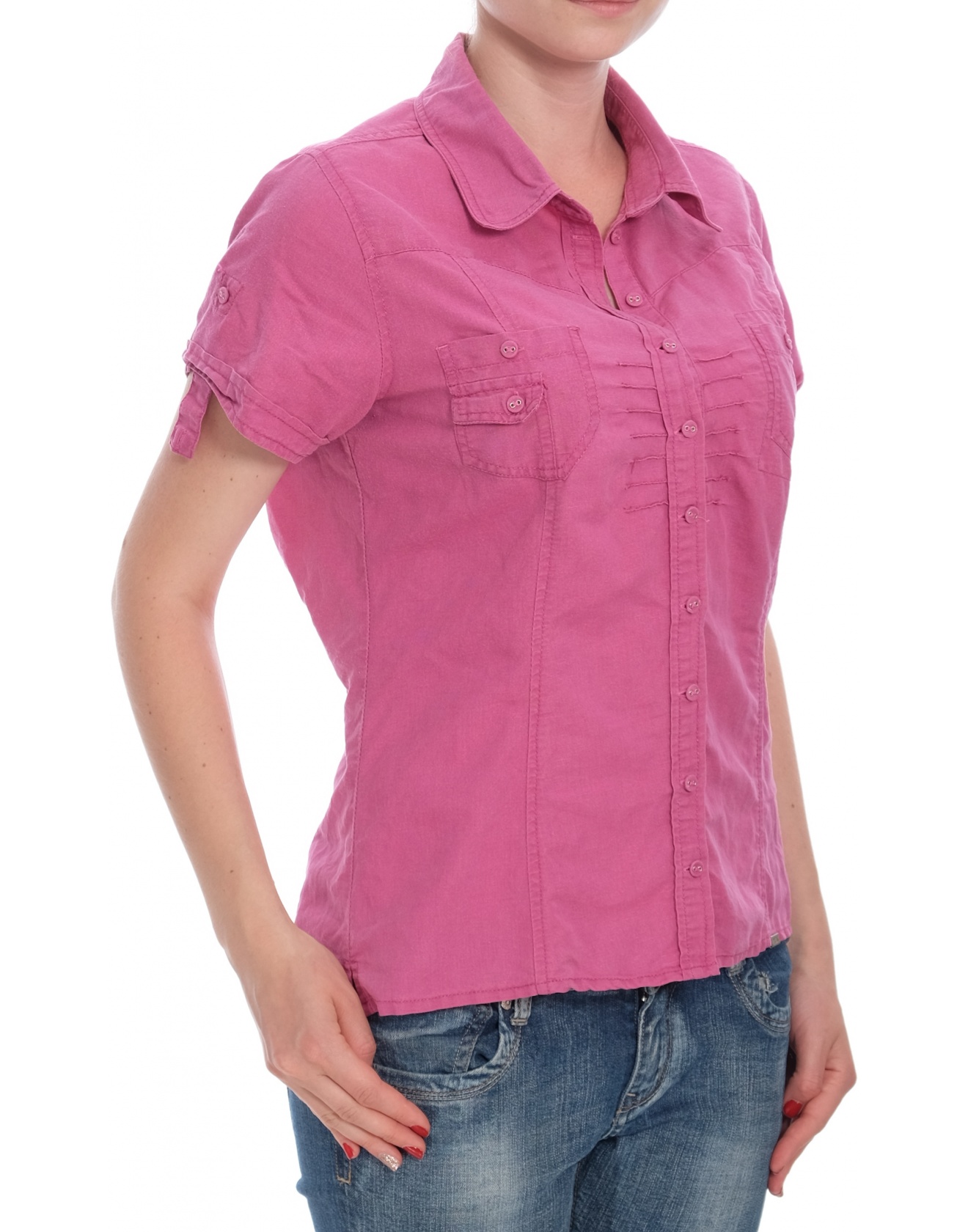 Дамска риза с къс ръкав Notthesame