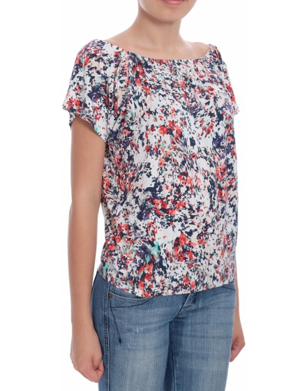 Дамска блуза с къс ръкав True Spirit