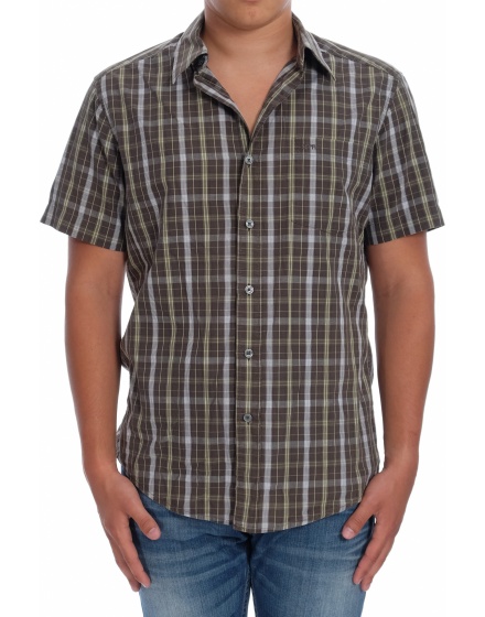 Мъжка риза с къс ръкав ESPRIT