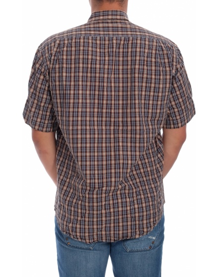 Мъжка риза с къс ръкав Authentic