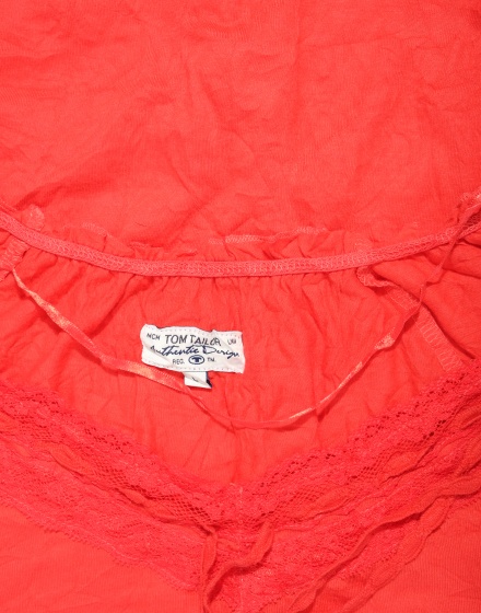 Дамска блуза с къс ръкав Tom Tailor