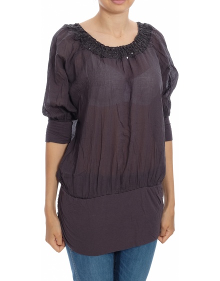 Дамска блуза с къс ръкав Superstar