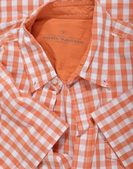 Мъжка риза с къс ръкав Tom Tailor