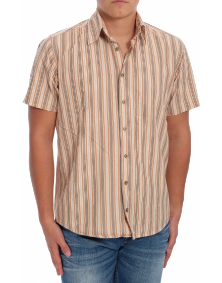 Мъжка риза с къс ръкав Pure