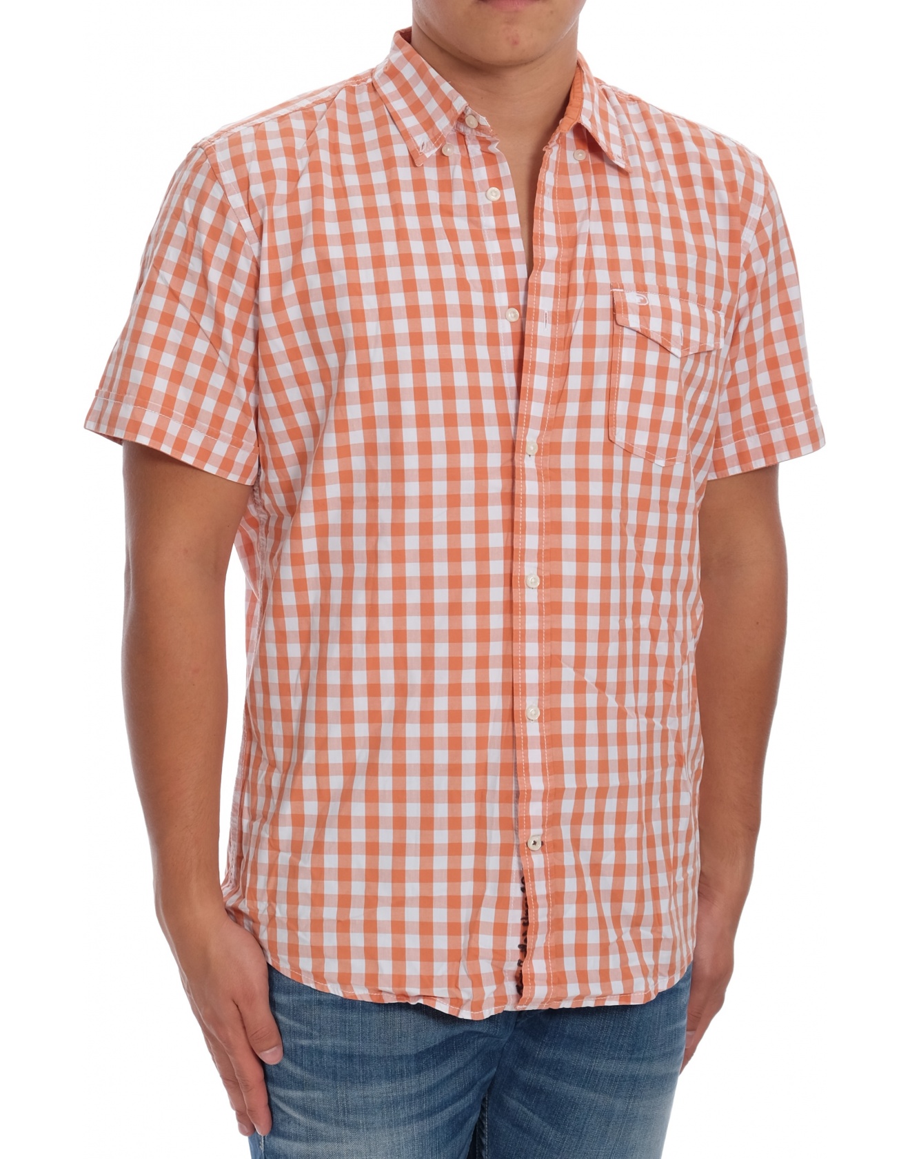 Мъжка риза с къс ръкав Tom Tailor